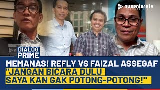 Memanas! Refly Geram ke Faizal Assegaf Soal Kasus Ijazah Jokowi: Jangan Bicara Dulu, Saya Gak Motong