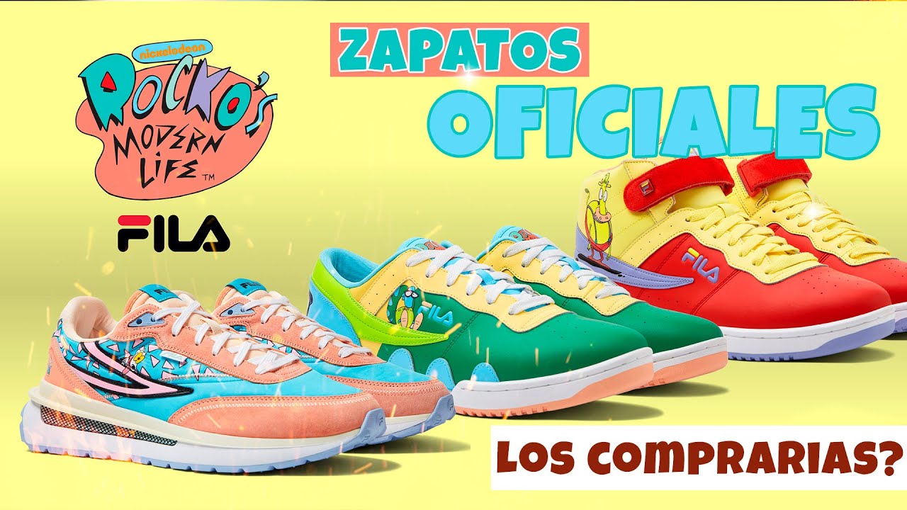 Zapatos FILA edición La Vida Moderna de Fake o reales? - YouTube