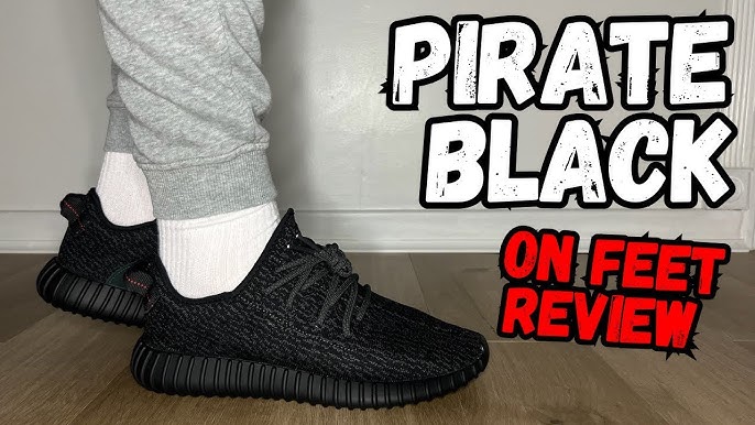 YEEZY BOOST 350 Black 2023 & On Feet - YouTube