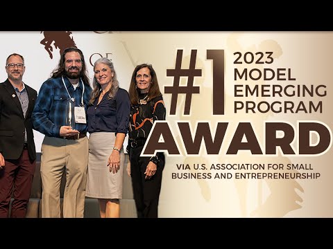 UW College of Business wins 2023 USASBE Model Emerging Program Award