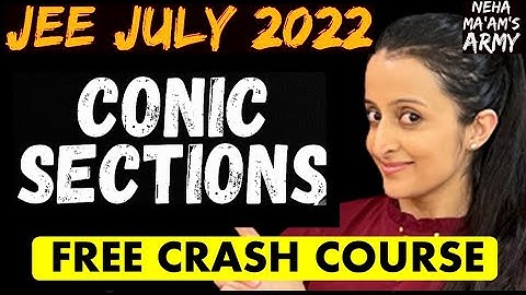 JEE MAIN 2022 JULY with TRICKS: CONIC SECTIONS | June PYQ