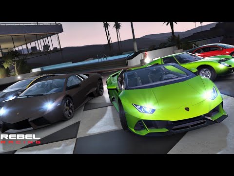 ОБЗОР НОВЫХ LAMBORGHINI В REBEL RACING