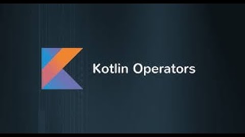 5.Operators in Kotlin