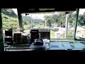 【前面展望】富山地方鉄道　立山線　有峰口~千垣　前面展望