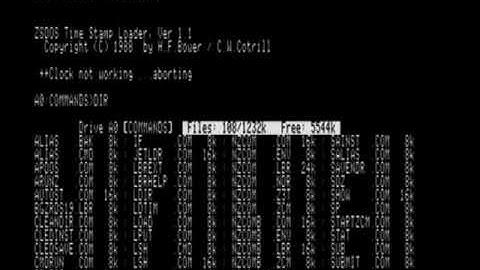 APPLE IIe CP/M HDD booting