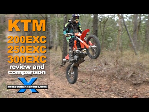 KTM 200EXC 250EXC 300EXC comparison and review︱Cross Training Enduro