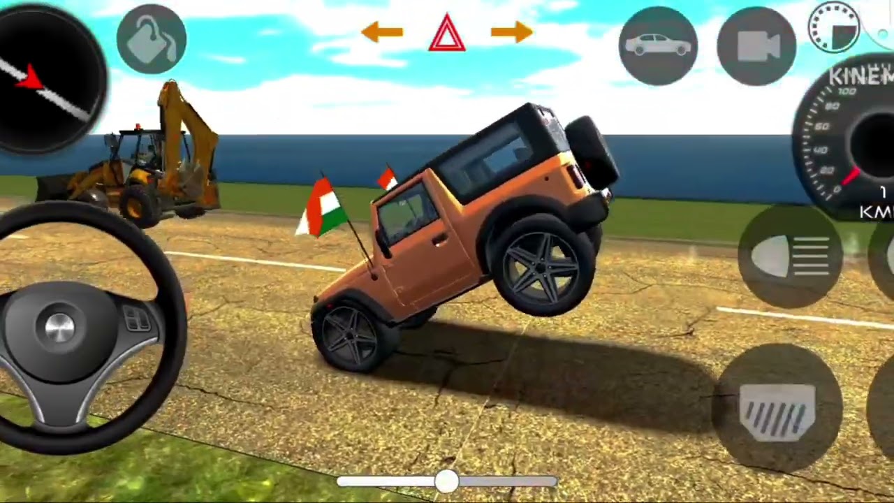 4x4 thar stunt gaming fun and Gkgamingup24 