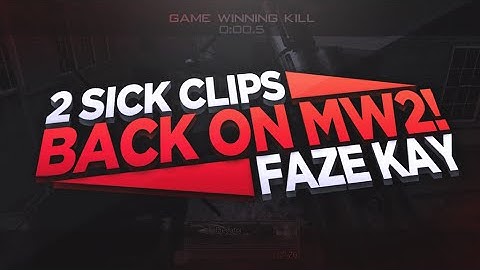 2 SICK CLIPS SAME GAME ON MW2! (TRICKSHOT KILLCAM)