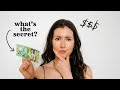 How I Learned To Be Good With Money 💸 | minimalist tips to spend less & save more