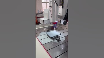 The gantry automatic tool changing CNC drilling and tapping machine can complete the drilling and