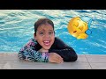 Vlog je vais dormir dans la piscine