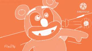 Gummy Bear Song Remake FlipaClip LOW PITCH ORANGE & RED & 2 LANGUAGE Gummibar REQUETS VIDOE