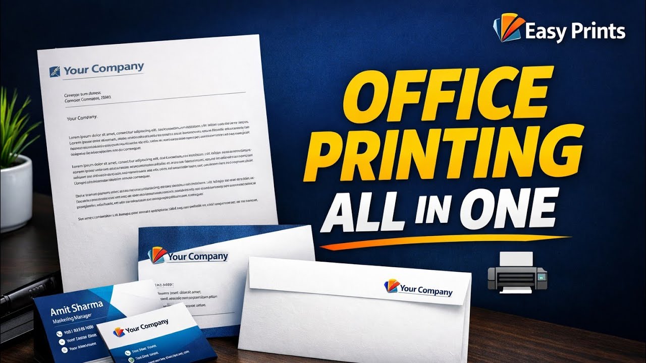 Office Stationery Printing | Card, Letterhead, Envelope Explained