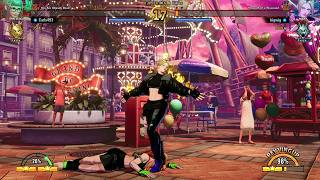 Fatal Fury: City of the Wolves: Match #490 (Ranked): Carls493 (Mr. Karate) Vs. bigwig (Mary)