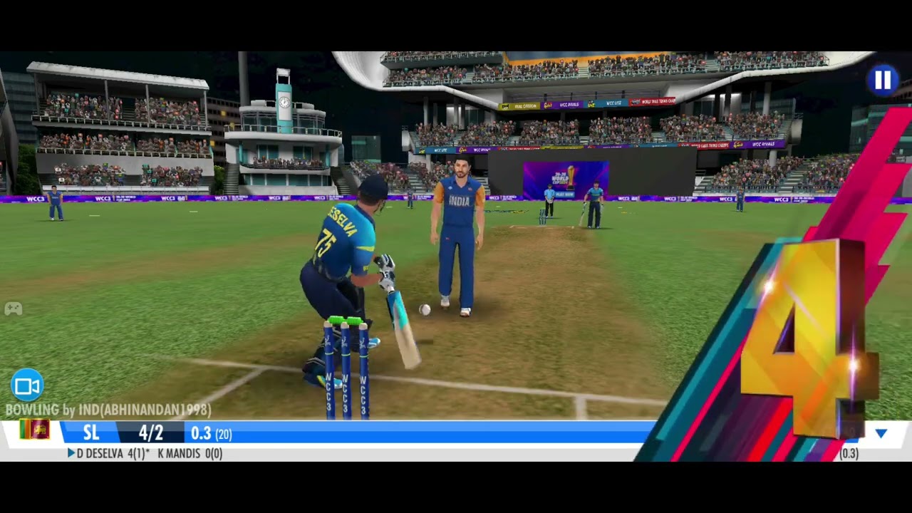 Funny glitch WCC3 on Bowling