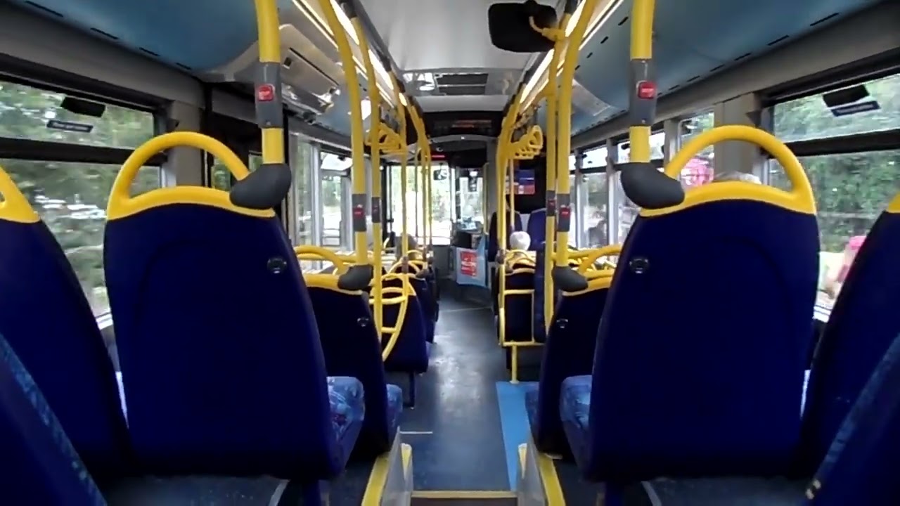 Enviro 200 MMC BYD Electric EV Go Ahead London General SEe128 LF70YWG Journey on a Route 456 *Return