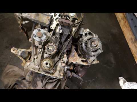 How to replace water pump Geo Prizm engine years 1992 to 2001