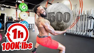 Lifting 100,000 Pounds In One Hour Challenge