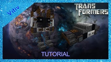 Transformers Barricade in Minecraft - 1:1 Scale - Tutorial