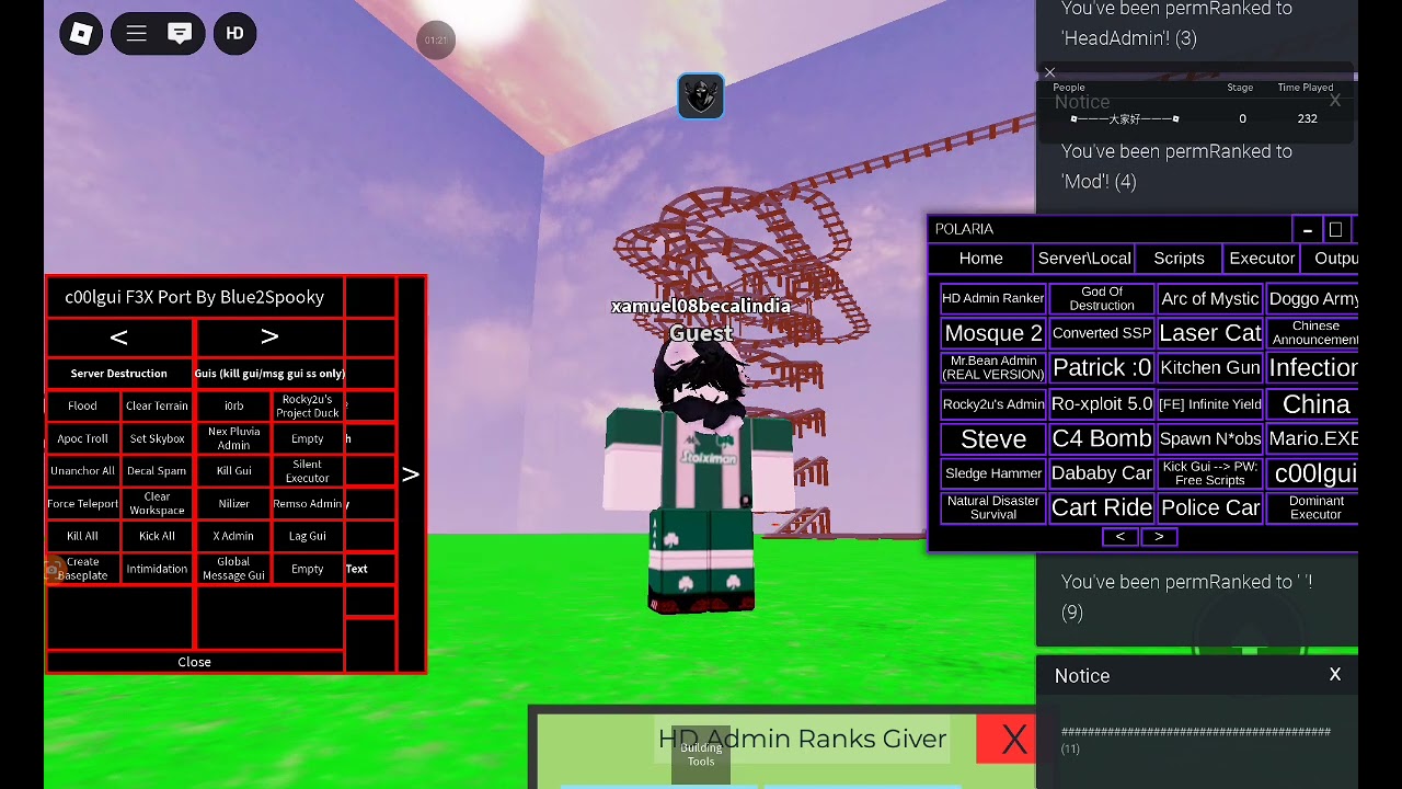 Showcasing polaria f3x made by 