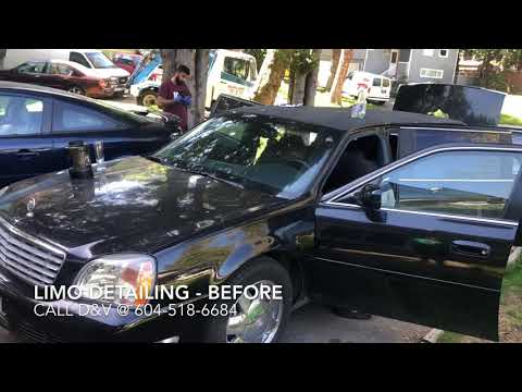 Detailing a Limo