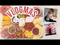 MAKING A CHARCUTERIE BOARD | VLOGMAS DAY 20 | Sarah Brithinee