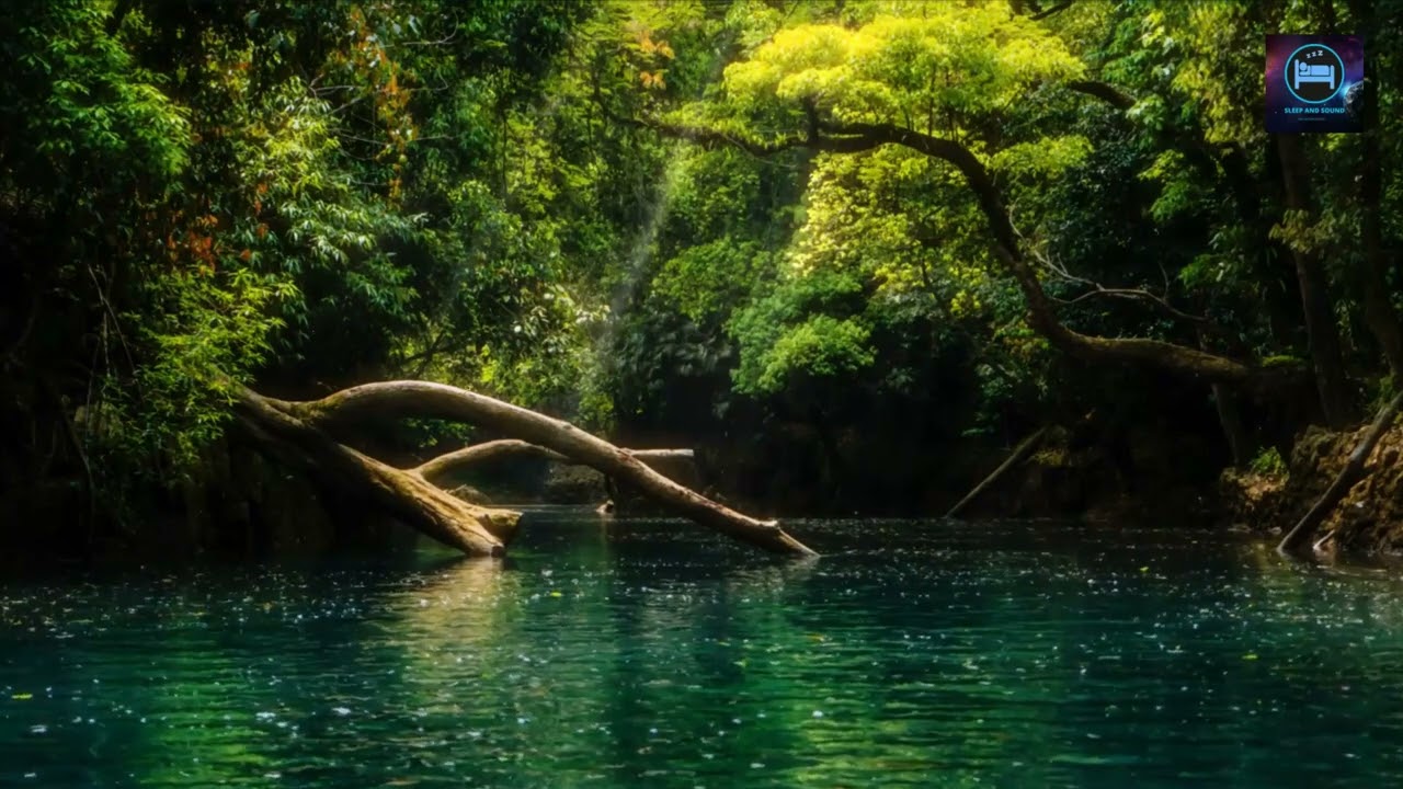 This Calm Forest River Sounds with Birds Singing is Really Sedating