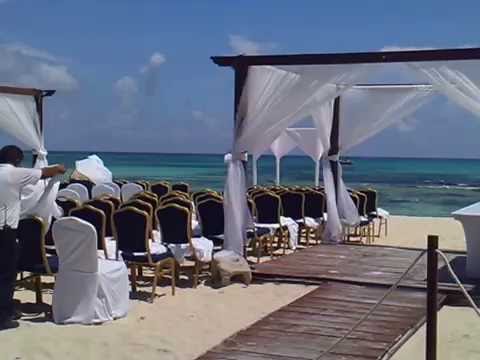 Iberostar Paraiso Riviera Maya Beach Wedding Youtube