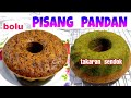 resep BOLU KUKUS  PISANG PANDAN  takaran sendok no oven no mixer #dirumahaja