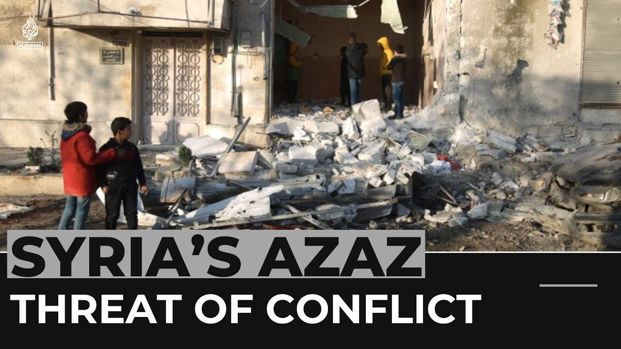 Dozens killed in bombing in Azaz
