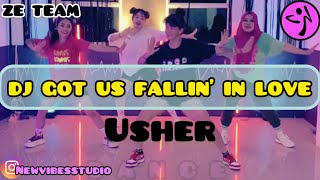 USHER - DJ GOT US FALLIN’ IN LOVE / ZUMBA / DANCE WORKOUT / ZE TEAM💜 / @vibesstudio5668