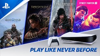 PlayStation5® - Play Like Never Before　かつてないゲーム体験がここに。