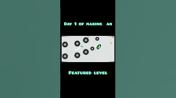 Day 1 of making a Demon #geometrydash #day1
