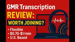 “Is GMR Transcription Worth Your Time?  Honest Review”. #remotework #transcription #workfromhome