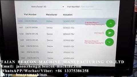 CRR920C common rail injector stage 3 measuring tools