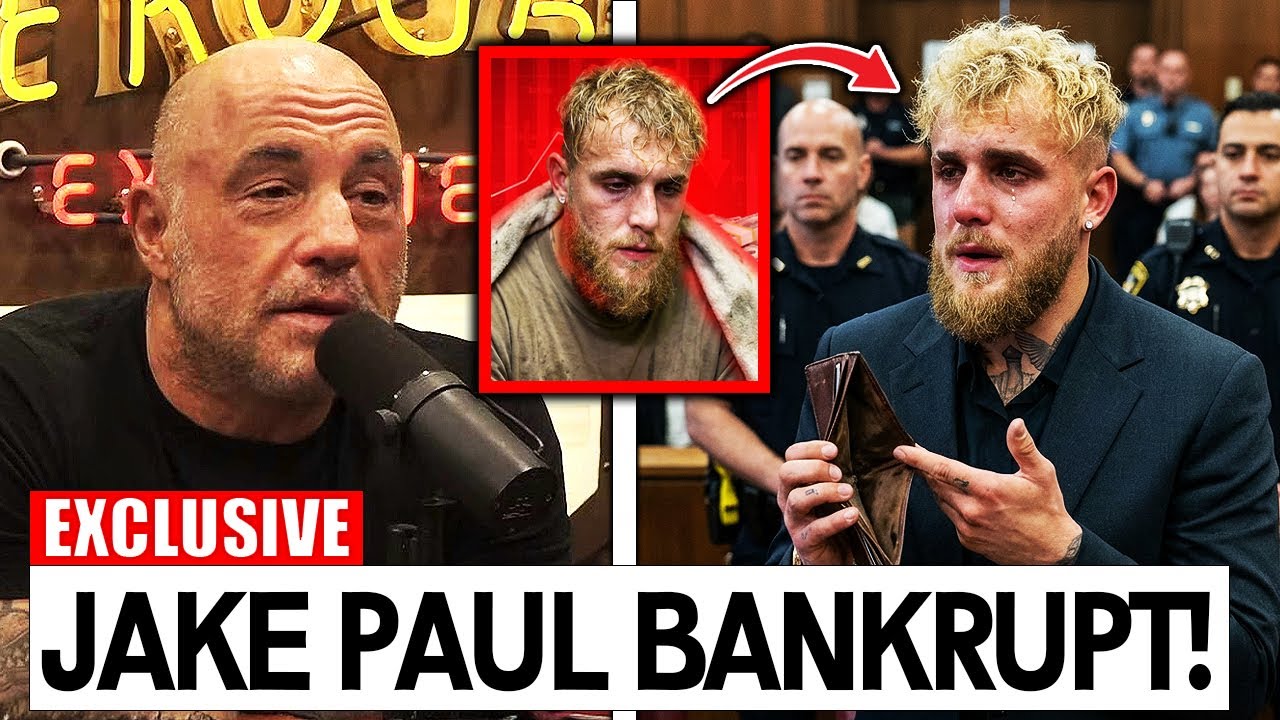 Joe Rogan DESTROYS Jake Paul as FIXED Fight Lawsuits Push Him Toward ...