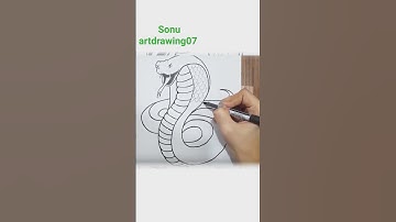 how to draw snakes _snake pencil art sketch video #pencilart