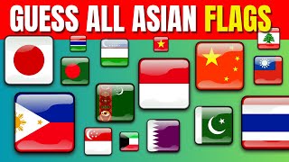 Guess All Flags of Asia | Asia flag quiz | Guess the Flag