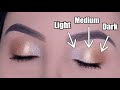 Soft and Easy Golden Eye Makeup Look | Quick & EASY