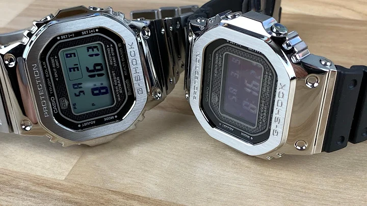Gshock GMWB5000-1 and GMWB5000D-1