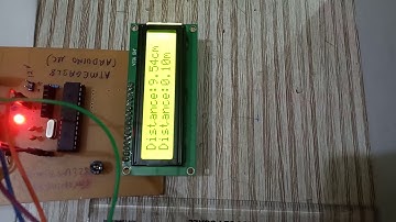 UltraSonic sensor based distance measurement system