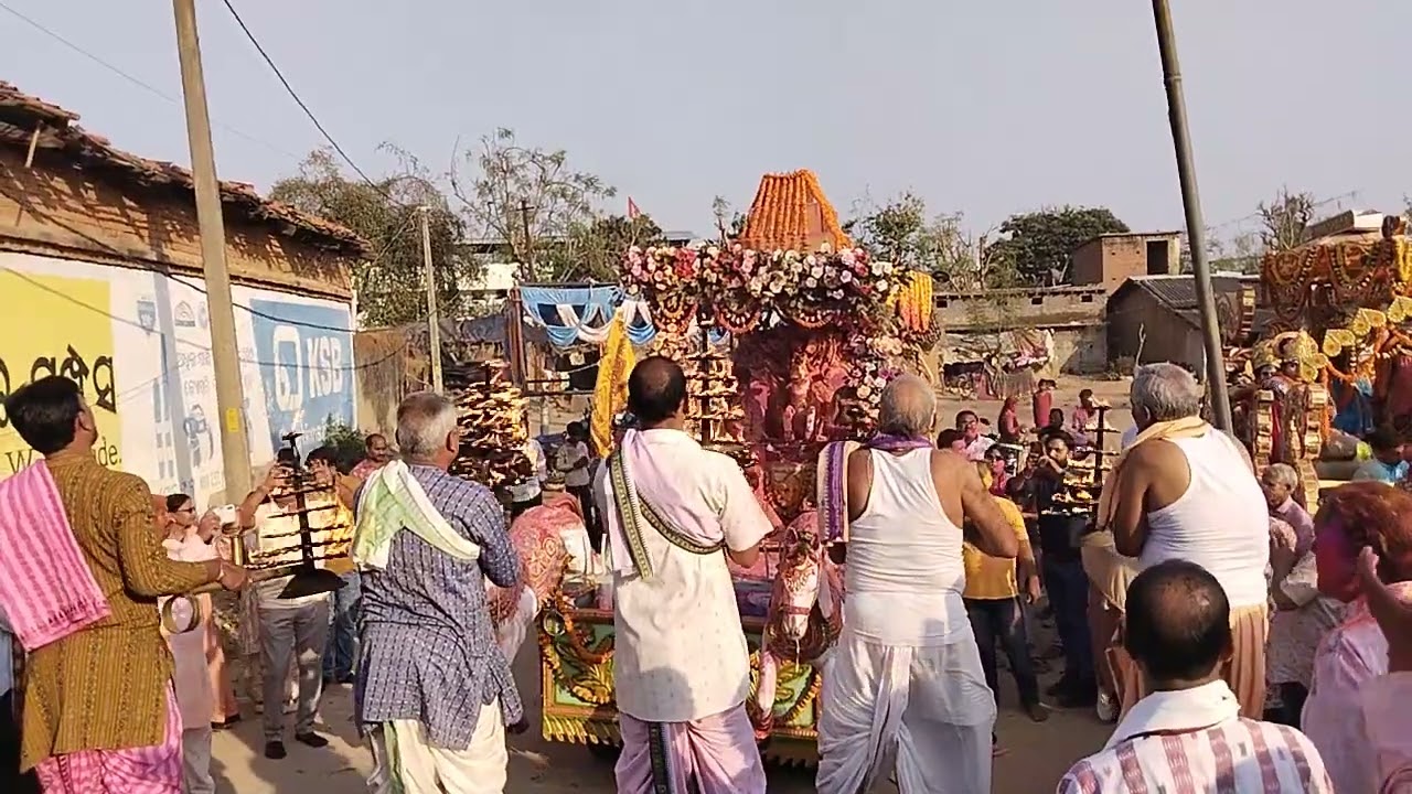 ଶ୍ରୀ ଶ୍ୟାମ ରଥ ଯାତ୍ରାରେ ମାଉସୀ ମା ମନ୍ଦିରରେ ପଞ୍ଚ ଆଳତୀ 🙏ଭଟଲି ଧାମ 