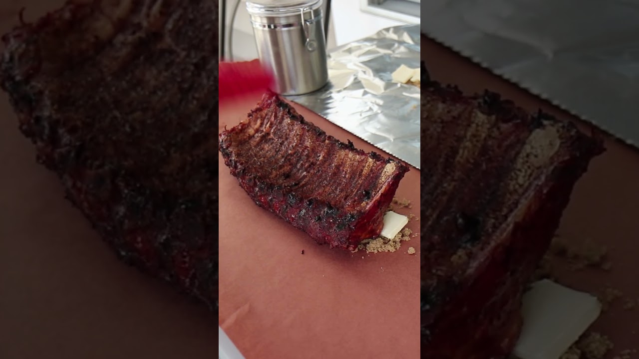 Wrapping Ribs Test - Butchers Paper vs Foil
