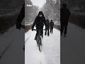 Волшебный снегопад в Бишкеке