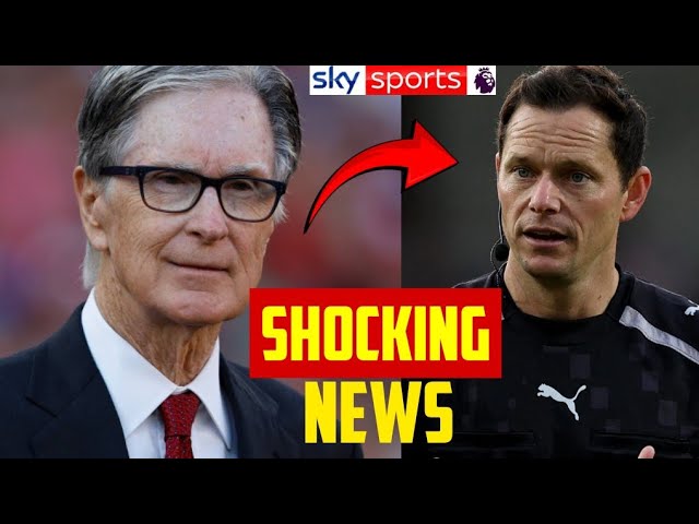 LIVERPOOL OWNER JOHN HENRY DEMANDS PREMIER LEAGUE FINES REFEREE AFTER SCANDALOUS GAKPO PENALTY SNUB