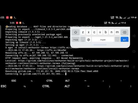 Kali Linux Nethunter Android Install In 5 Minutes (roolless)...