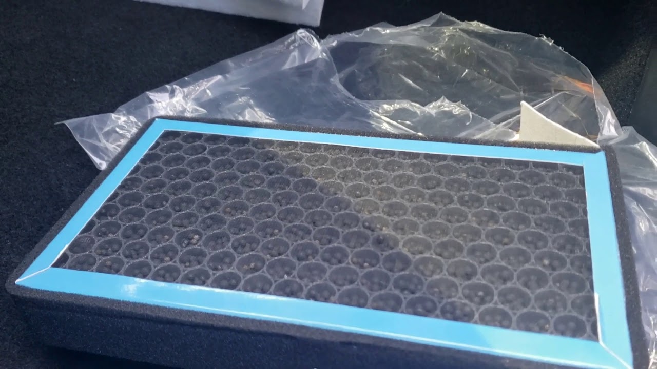 How to install HEPA air filter in the Tesla model Y