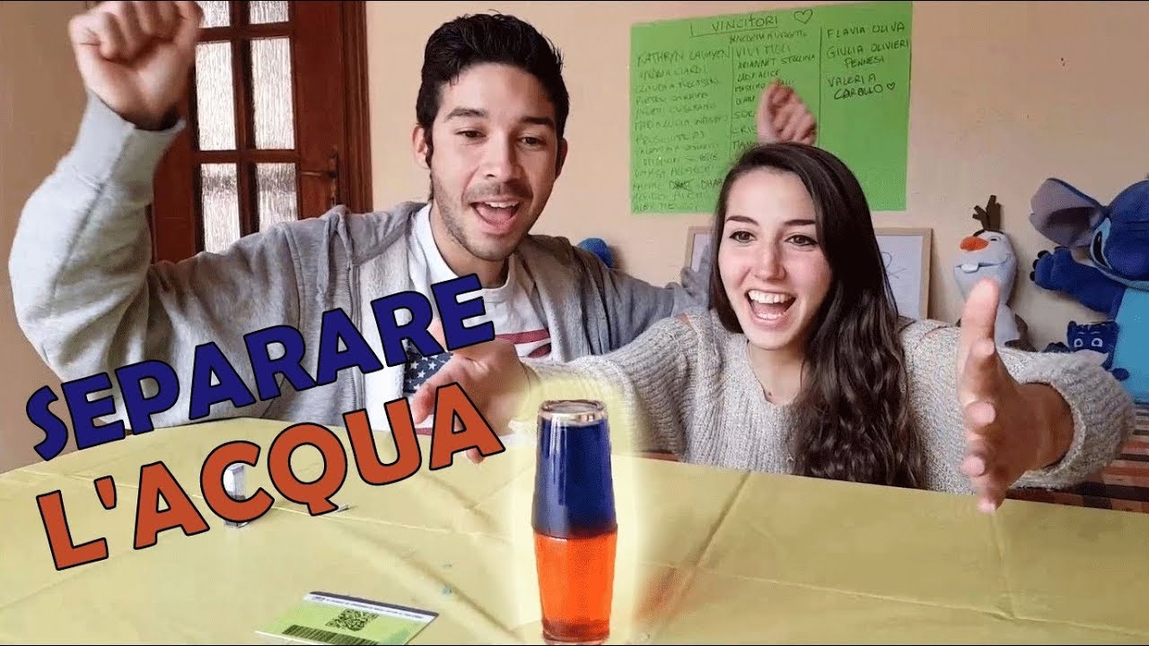 LA SEPARAZIONE DELL' ACQUA! ESPERIMENTI INCREDIBILI!