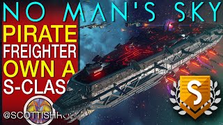 S-Class Pirate Freighter Get \& Upgrade For Free Complete Guide - No Man's Sky Omega NMS Scottish Rod