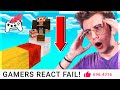 REAZIONE ai FAIL di GAMERS REACT su MINECRAFT ITA! - Hemerald Reaction
